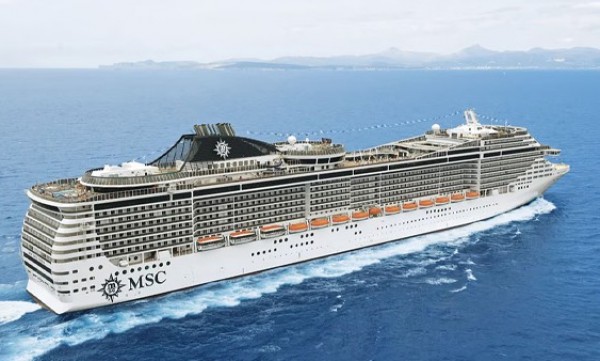 Navidad a bordo del MSC Splendida
